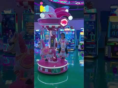 Carrusel Infantil con Temática de Fantasía (3 Plazas) Ama Arcade