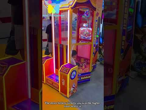 AMA Factory Wholesale Coin-Operated Rainbow Ball Arcade Machine - Redemption Lottery Game for Entertainment Centers Ama Arcade