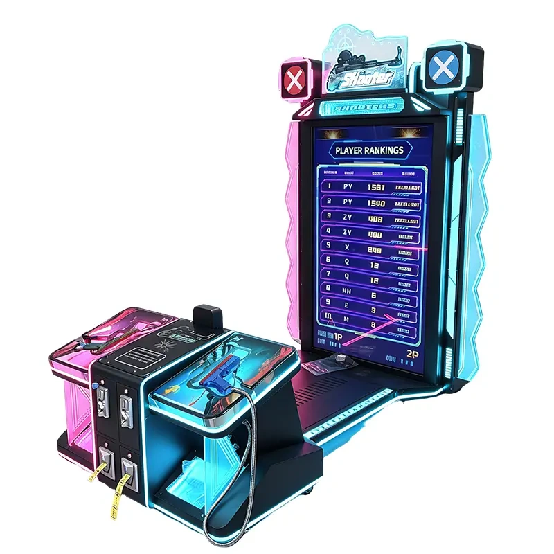 2-player LED arcade gun game