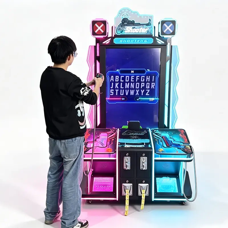 2-player LED arcade gun game