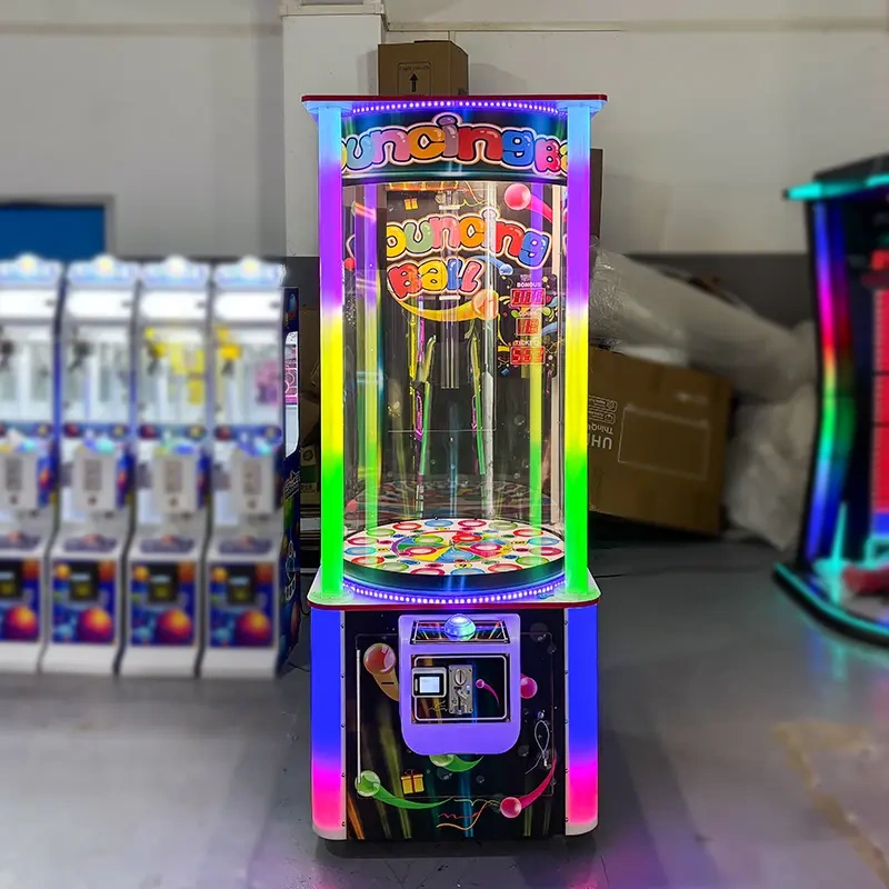 Bouncing Ball ticket machine