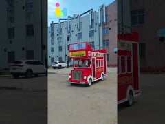 Autobús de Doble Piso a Batería para Niños Ama Arcade