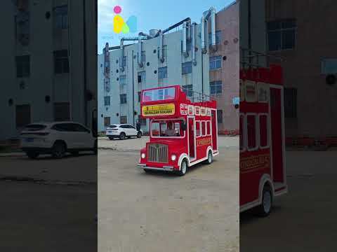 Autobús de Doble Piso a Batería para Niños Ama Arcade