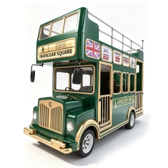 Rotulación LONDON BUS y vinilos en el autobús eléctrico a batería