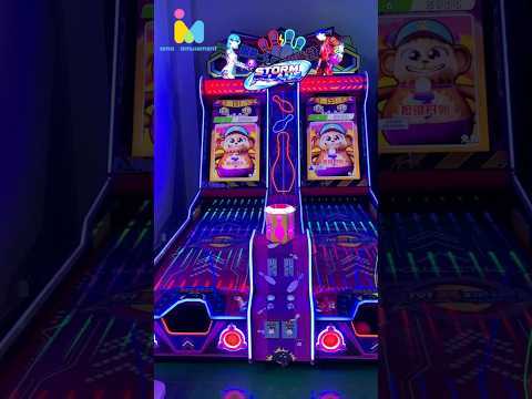 Máquina de Bowling Arcade de Dos Pistas - Storm Lane Ama Arcade