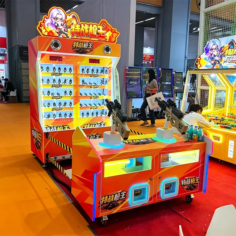 Blancos abatibles y exhibidor de premios