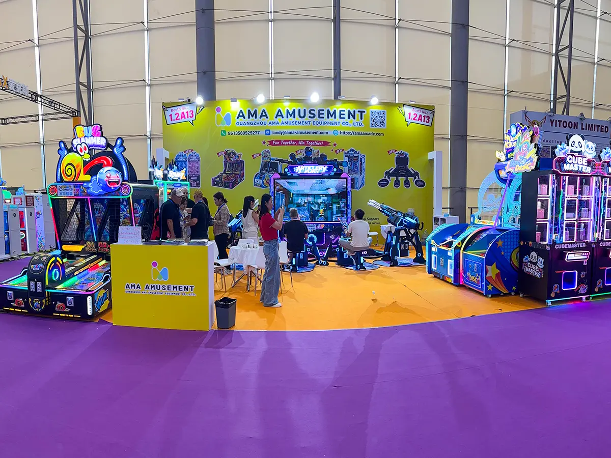 AMA ARCADE at Asia Amusement & Attractions Expo 2026 in Guangzhou Booth 1.2A13