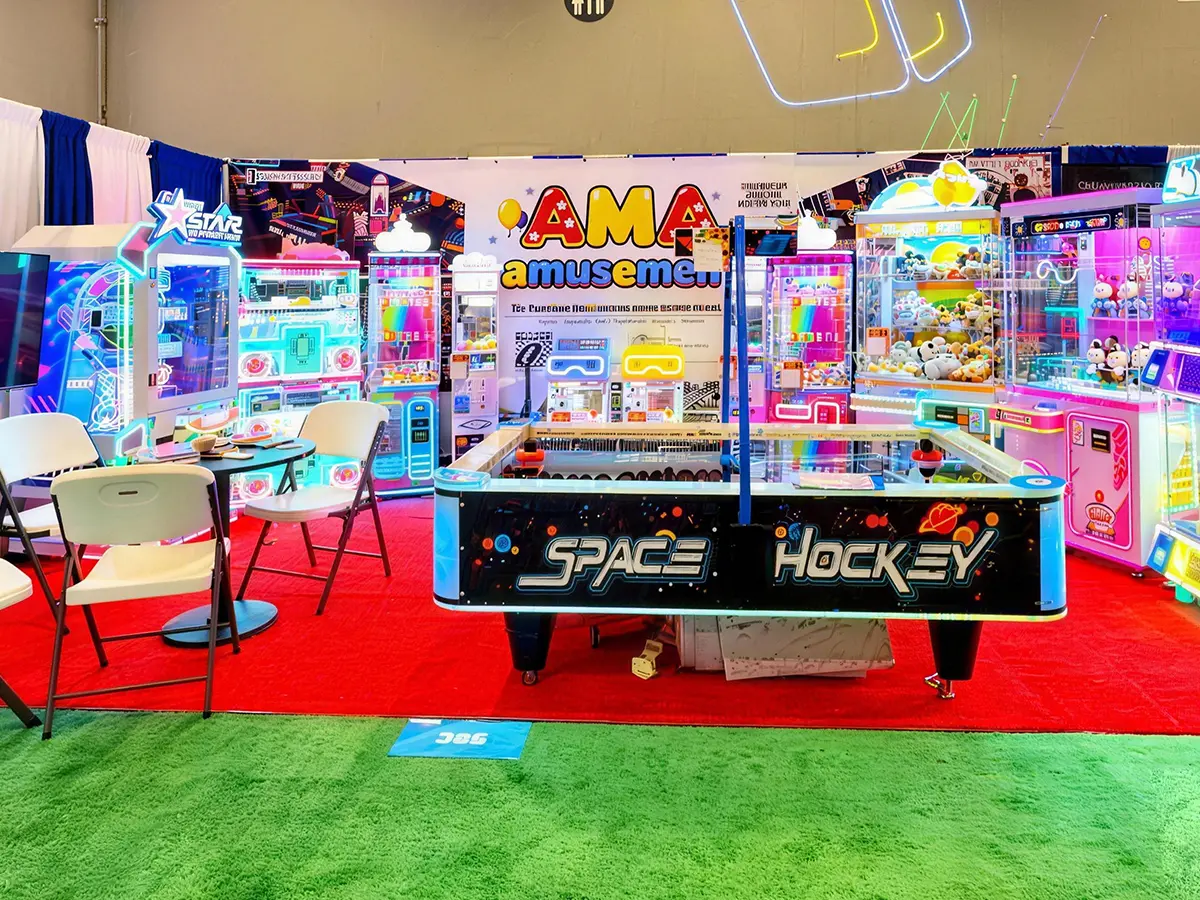 AMA ARCADE at IAAPA Expo 2025 in Orlando Booth 349
