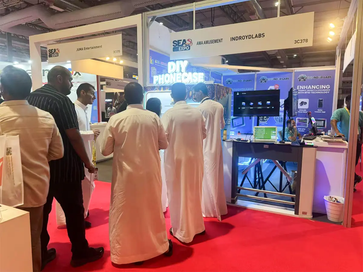 AMA ARCADE at Saudi Entertainment & Amusement Expo 2025 Booth 3C378