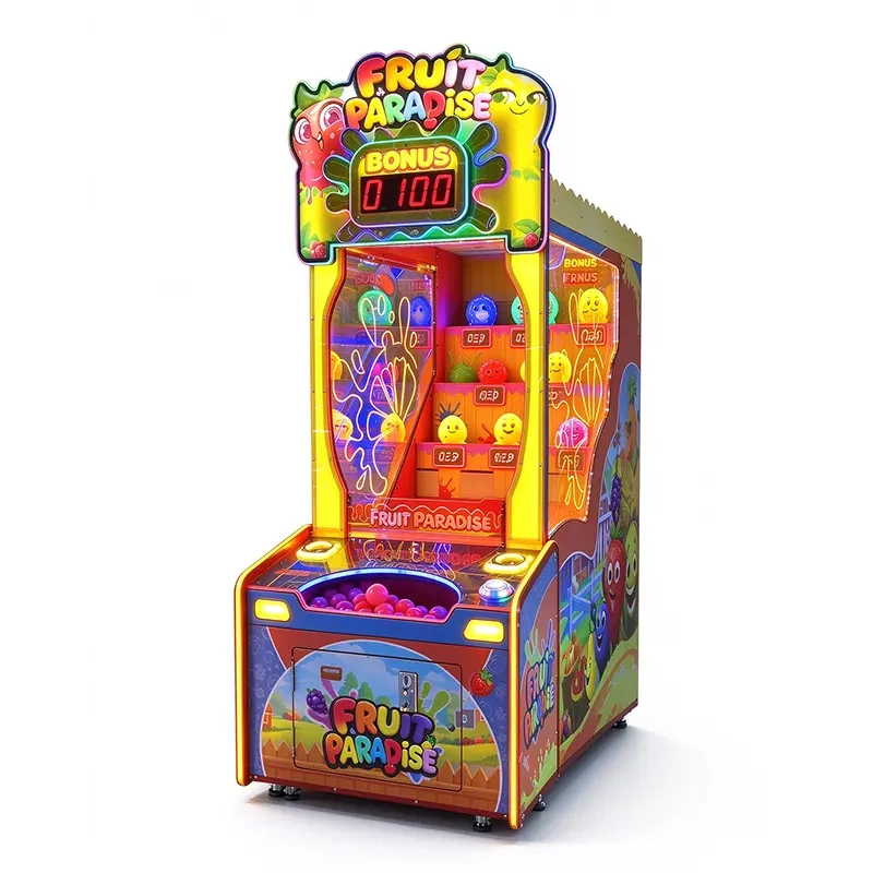 Medidas y parámetros de la máquina arcade Fruit Paradise