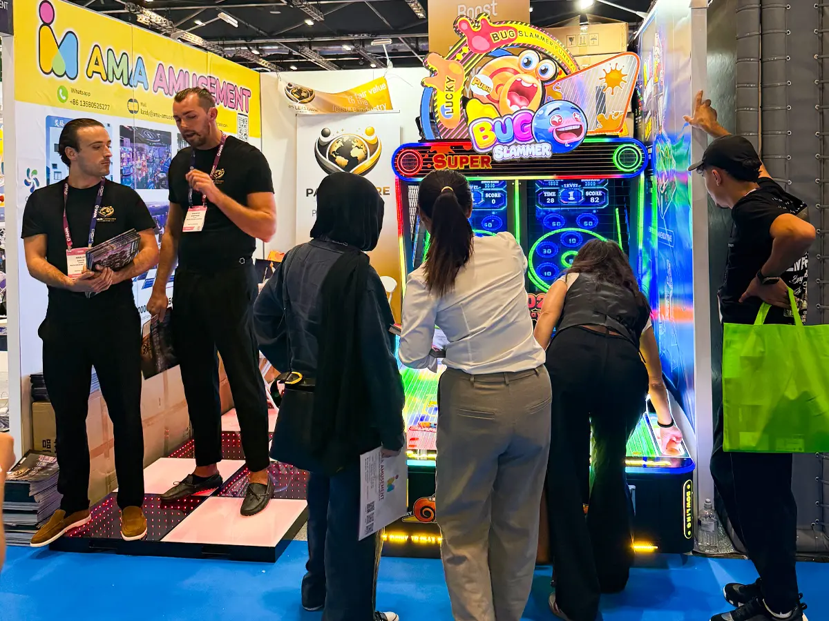 AMA ARCADE at IAAPA Expo Europe 2026 in London Booth S3531