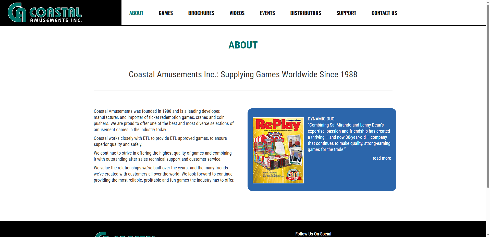 Coastal Amusements
