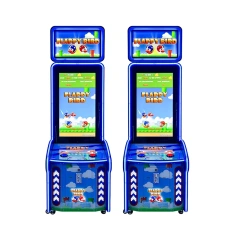 Vista frontal de la máquina arcade de tickets Flappy Bird de AMA ARCADE, gabinete para 2 jugadores de 250 cm con dos botones