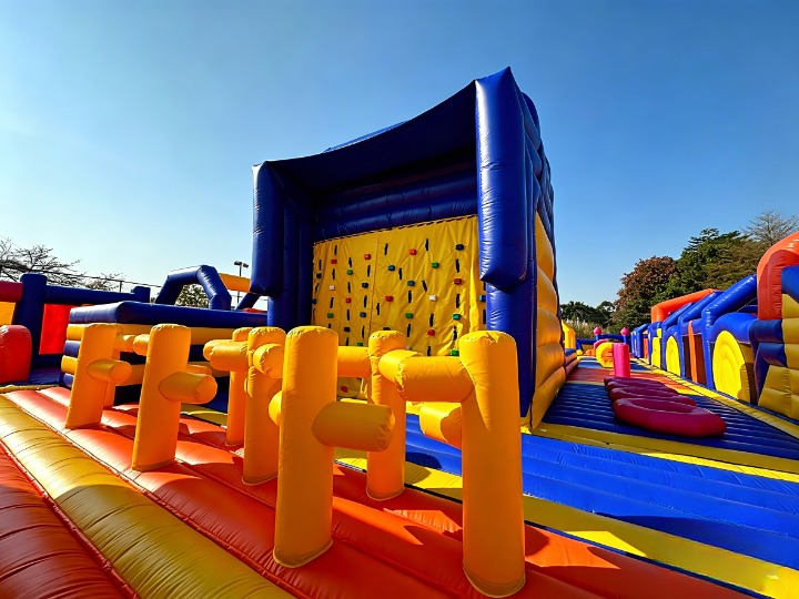 UAE JumpX Dubai 2022 Inflatable Park - Detail View 3