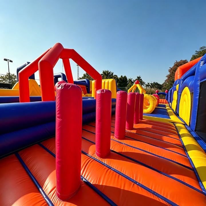 UAE JumpX Dubai 2022 Inflatable Park - Detail View 1