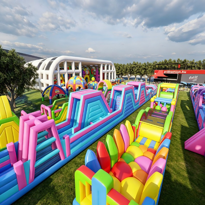 Hungary Hop City 2025 Inflatable Theme Park - Detail View 2