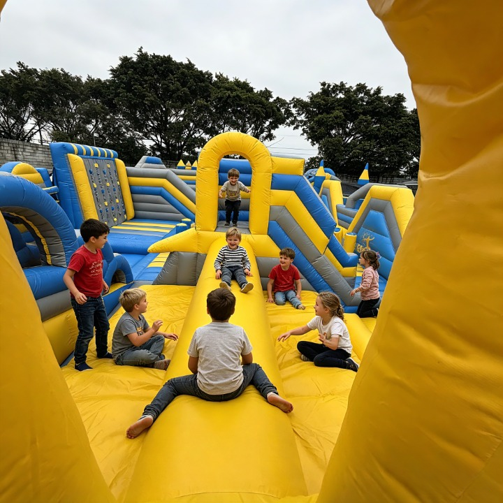 Spain Saltapark 2025 Inflatable Park - Detail View 2