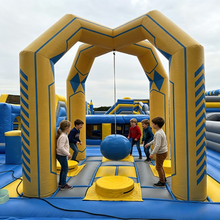Spain Saltapark 2025 Inflatable Park - Detail View 1