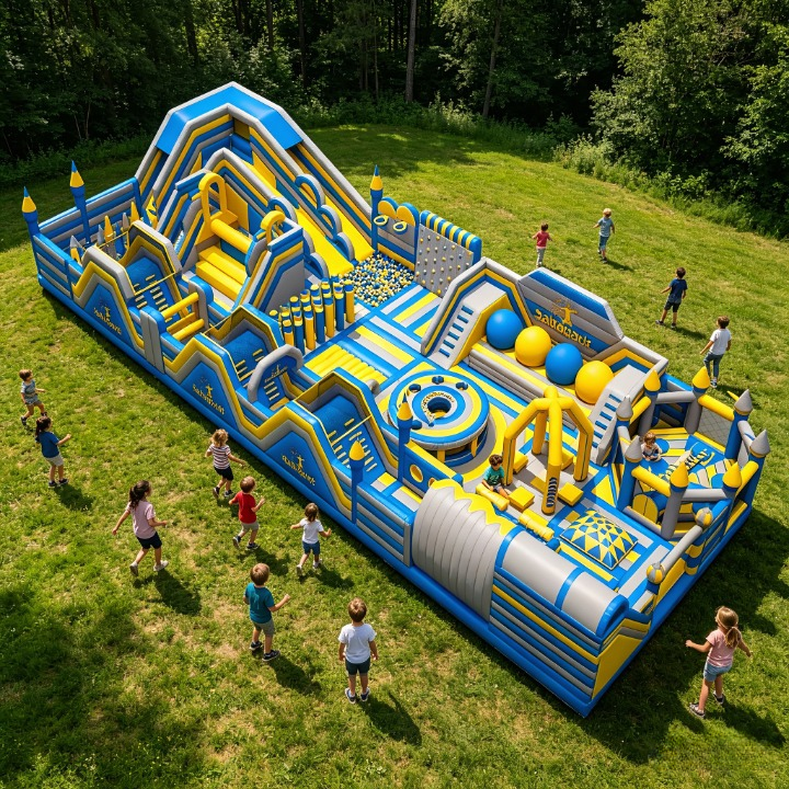 Spain Saltapark 2025 Inflatable Park - Main Case Study Image