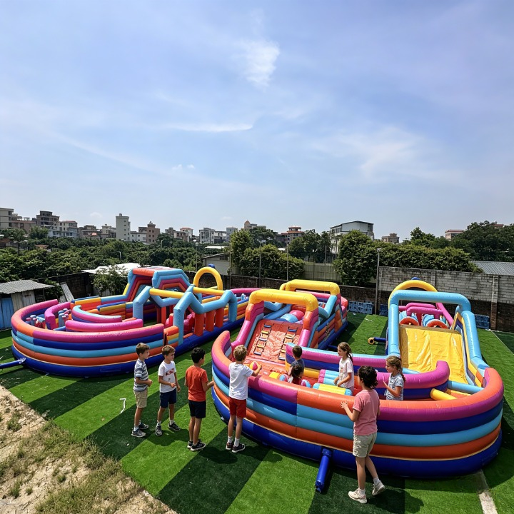 Pakistan FUNPARK 2024 Inflatable Park - Detail View 1