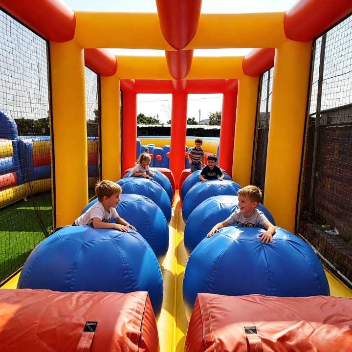 USA Hocking Hills Family Fun Center 2025 Inflatable Park - Detail View 1