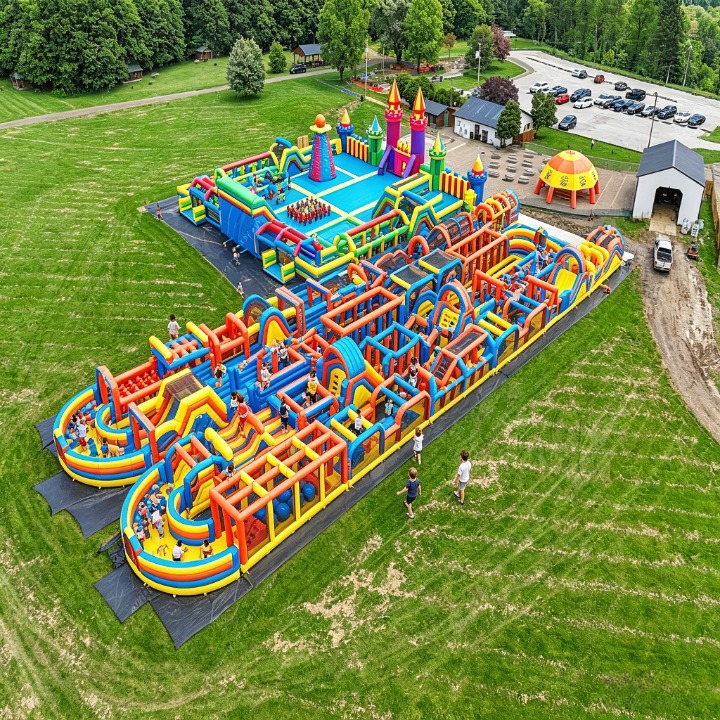 USA Hocking Hills Family Fun Center 2025 Inflatable Park - Main Case Study Image