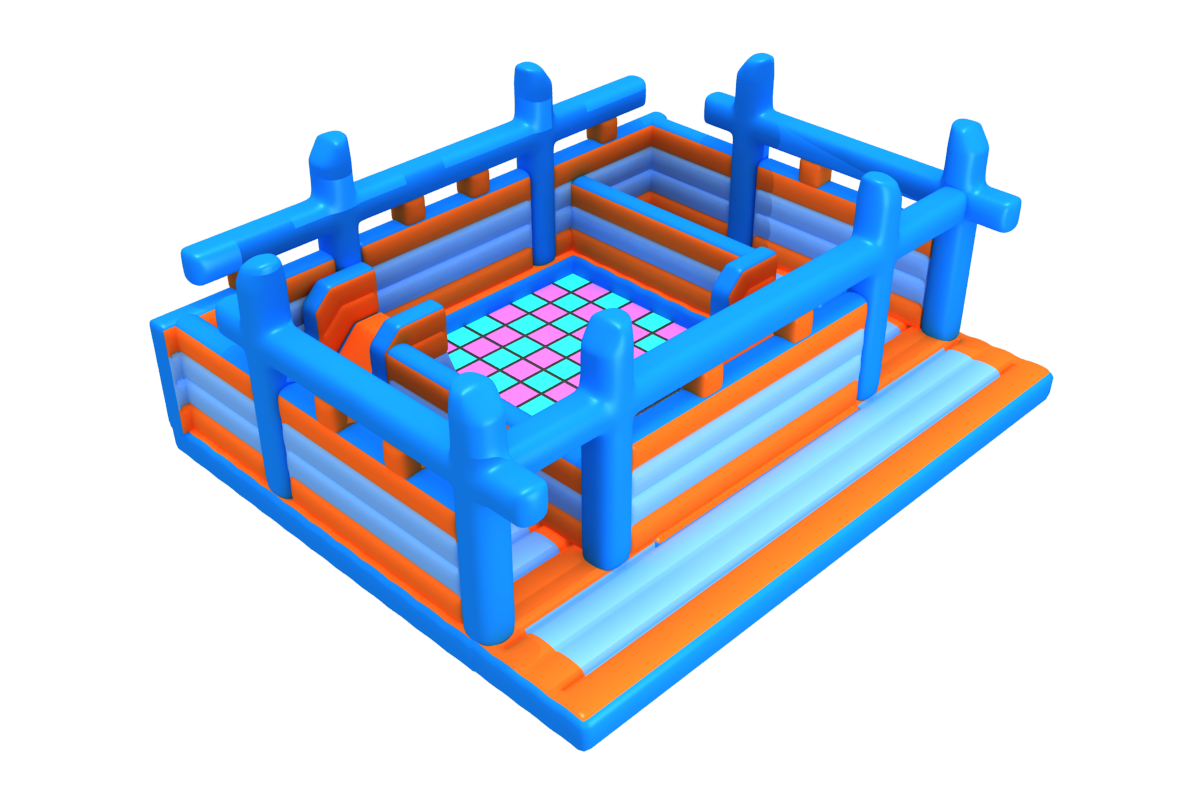 Digital Play Floor - Interactive electronic LED playground grid system