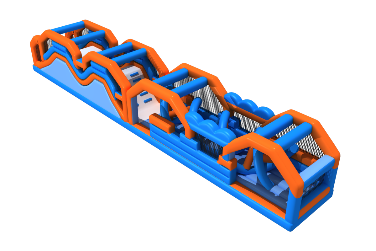 Obstacle Course - Commercial inflatable obstacle runway track for FEC