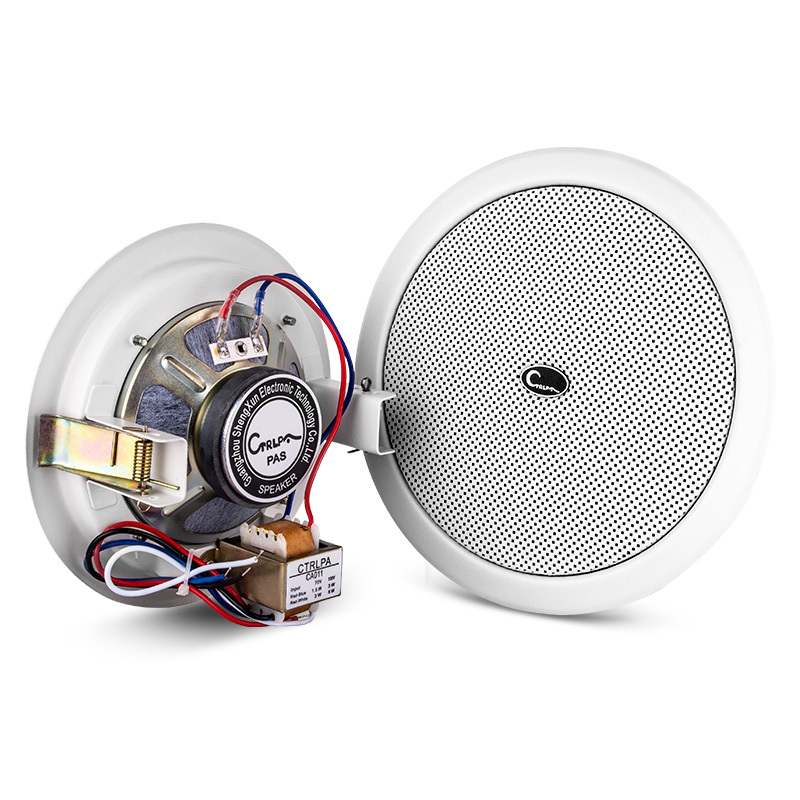 CA012 Ceiling speaker system 3W 5W 6W 9W Best Roof In wall ceiling loudspeaker ceiling sound system speakers