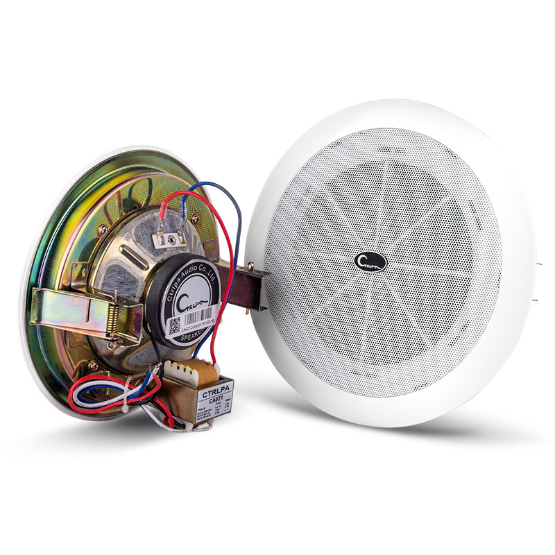 CA021 Ceiling speaker system 3W 5W 6W 9W Best Roof In wall ceiling loudspeaker ceiling sound system speakers