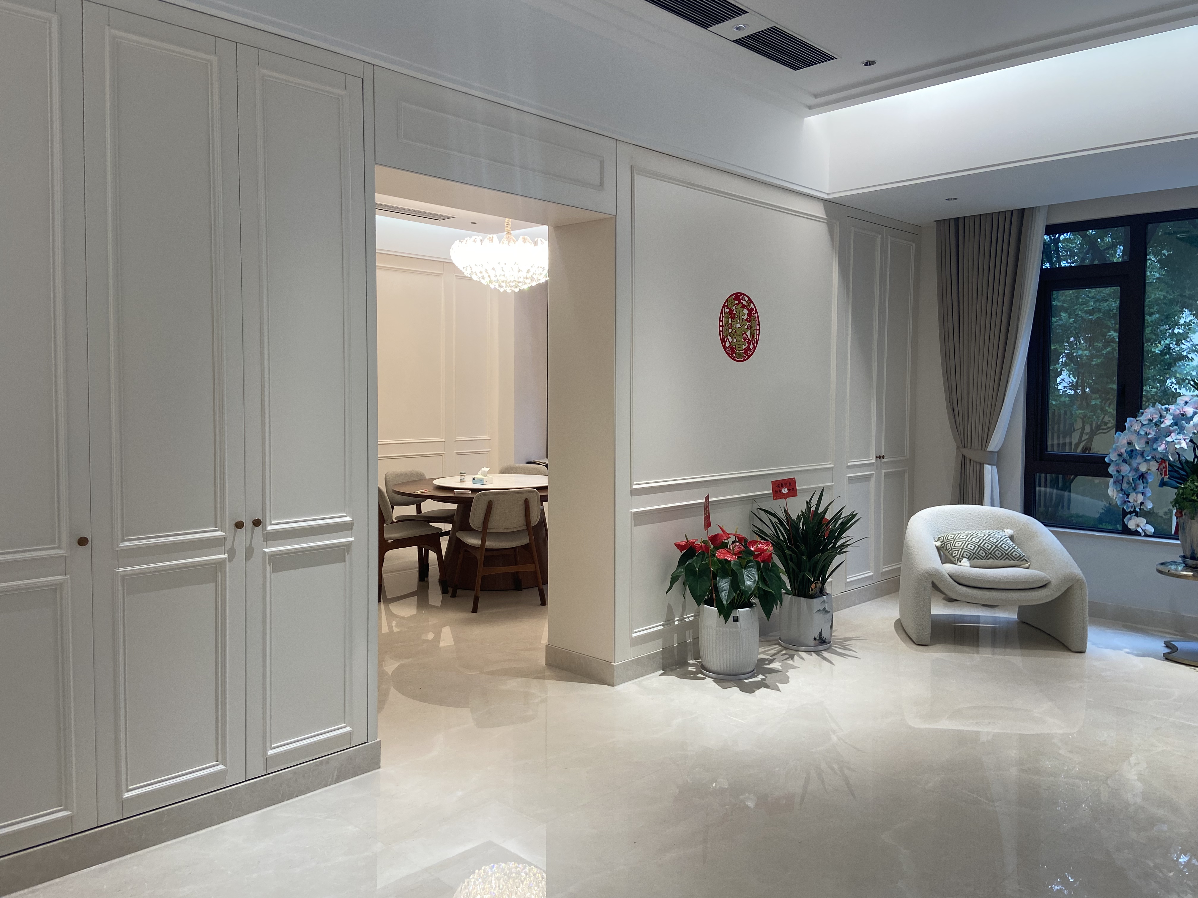 Singapore wall panels and wardrobe project with wardrobes and study desk