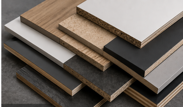 Cabinet board samples