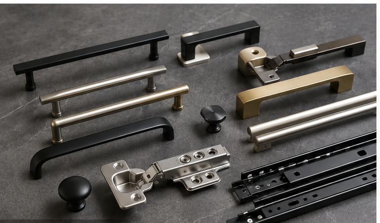 Cabinet hardware samples
