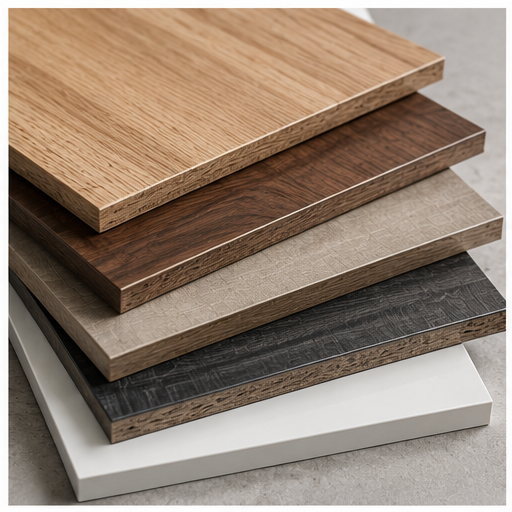 Melamine cabinet finish