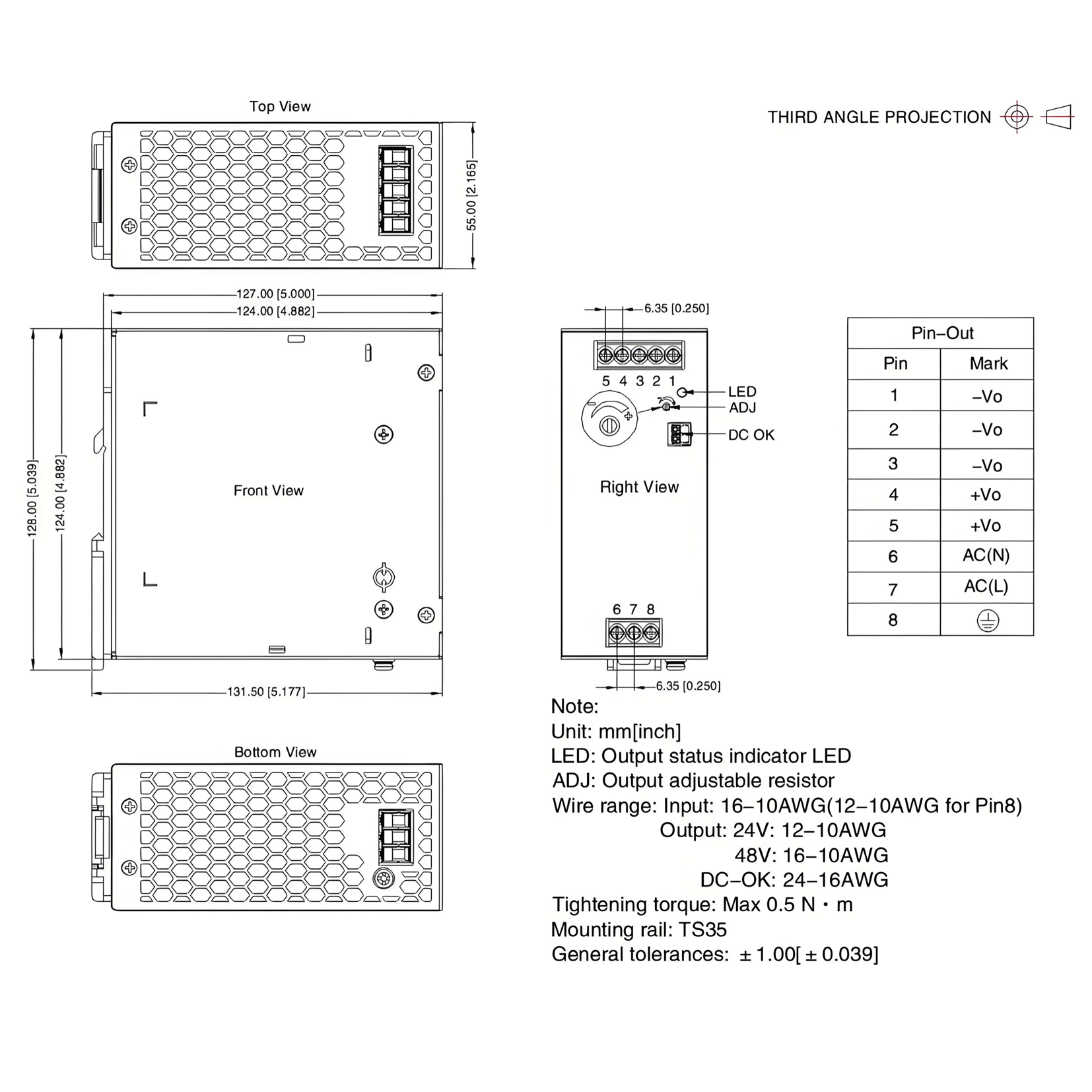 AIMF480-B24 Exploded View