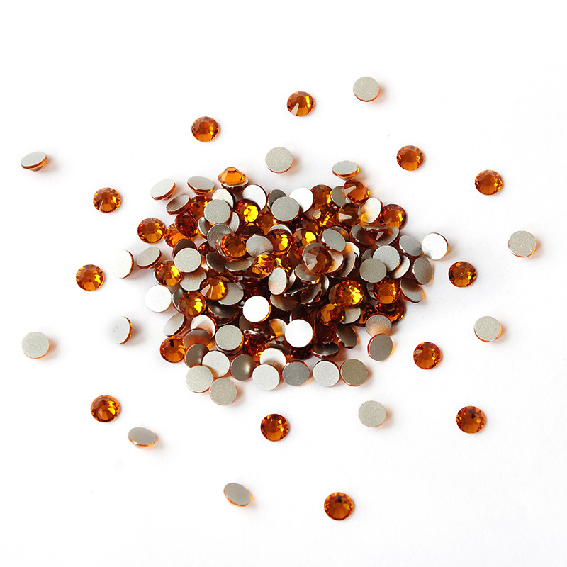 Topaz Non Hotfix Flatback Rhinestone