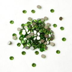 Light Green Non Hotfix Flatback Rhinestone