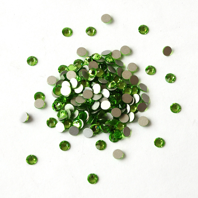Light Green Non Hotfix Flatback Rhinestone