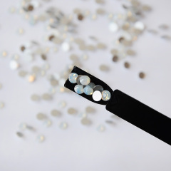 White Opal Non Hotfix Flatback Rhinestone