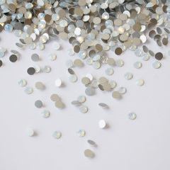 White Opal Non Hotfix Flatback Rhinestone