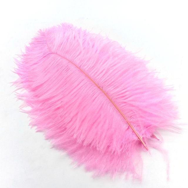Light Pink Ostrich Feathers