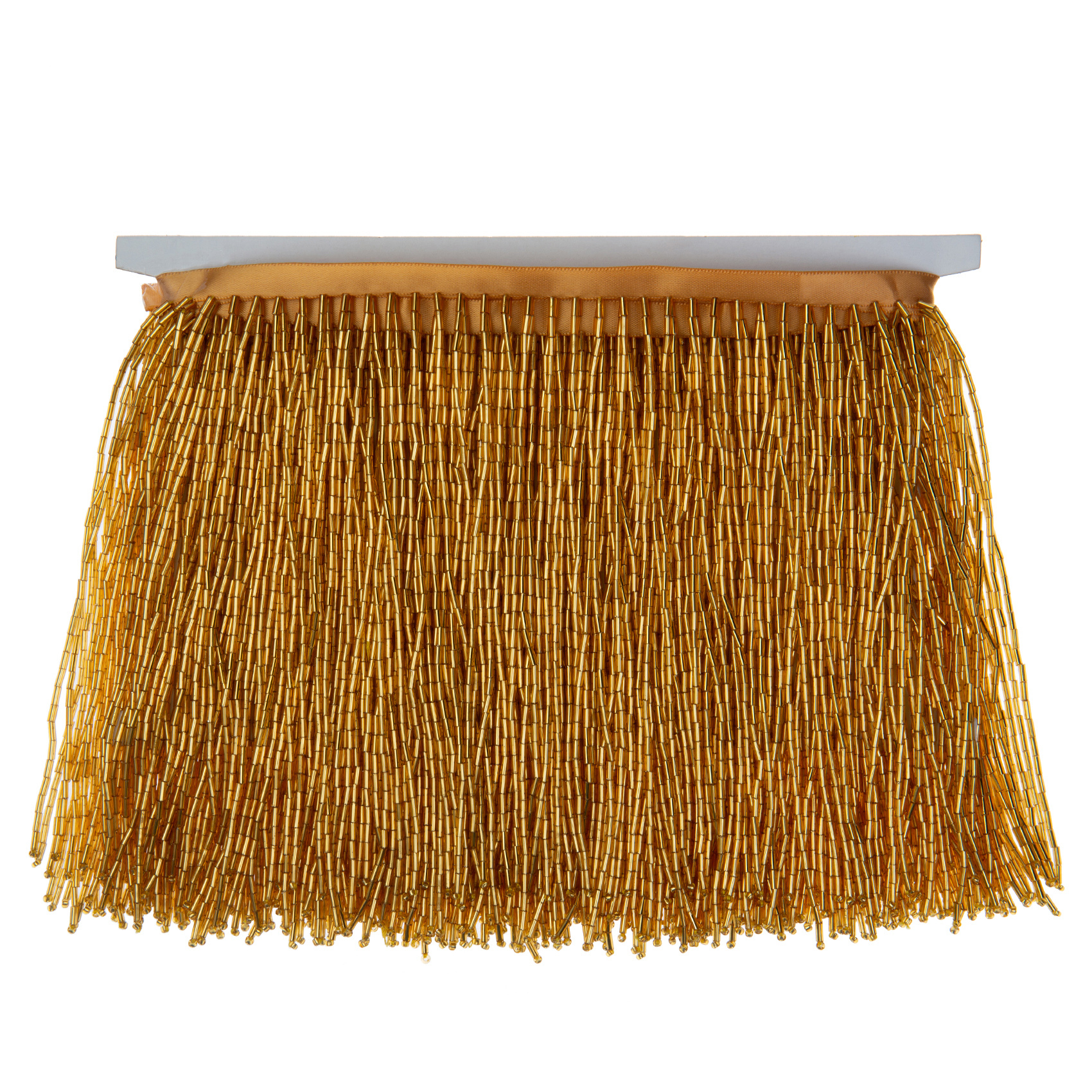 6 Inch 15cm Gold Beaded Fringe Trim