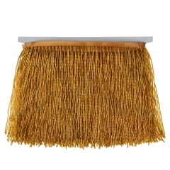 6 Inch 15cm Gold Beaded Fringe Trim