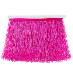 6 Inch 15cm Hot pink Beaded Fringe Trim