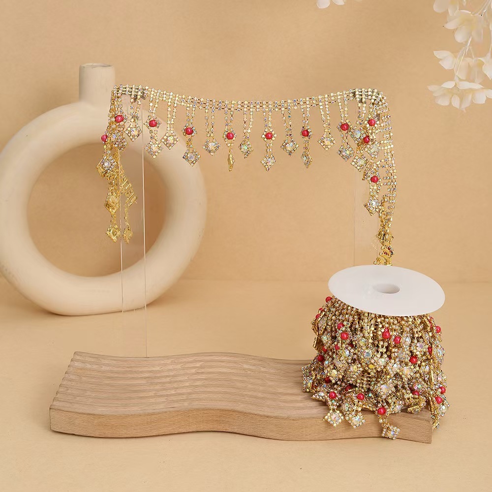 Fashion New Fringe Diamond Accessories DIY Rhinestone Chain