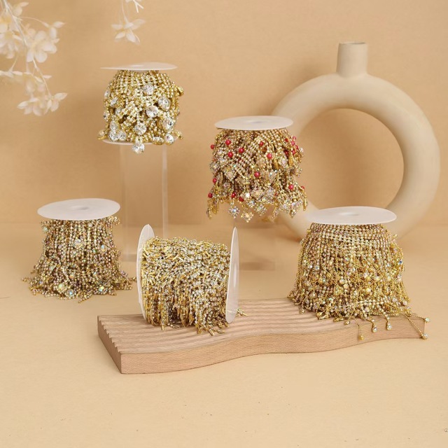 Fashion New Fringe Diamond Accessories DIY Rhinestone Chain