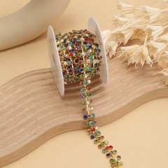 Crystal MIX Color Fashion Diamond Fancy Chain