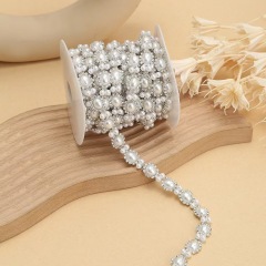 Pearl Rhinestone Fashion Diamond Chain