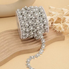 Pearl Rhinestone Fashion Diamond Chain
