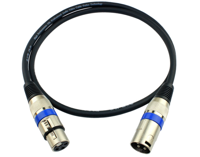 Entry level XLR Microphone Cable with 26AWG OFC Conductor & Double Shielding – Professional-Grade Audio for Studios, Live Performances, and Broadcast